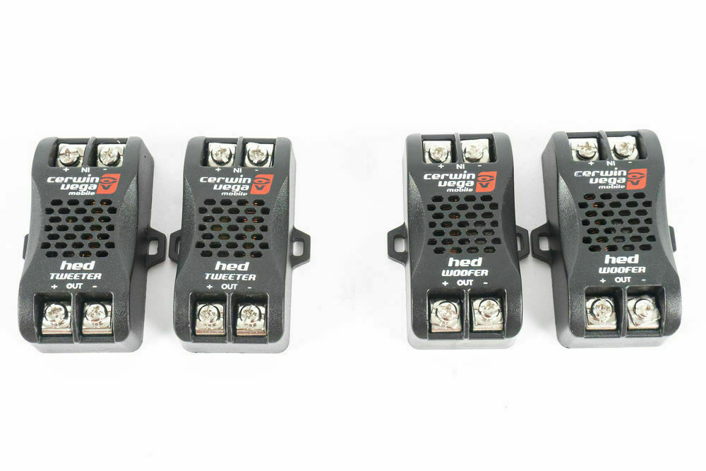 2x Cerwin-Vega H7525C 5.25" 360W + 2x H765C - 400W 6.5" 2-Way Component Speakers - Sellabi