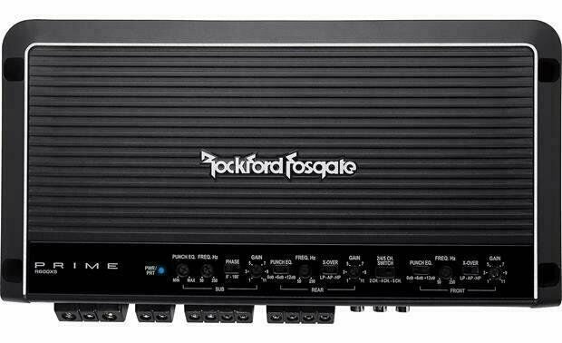 Rockford Fosgate Prime R600X5 Full Range 600W RMS 5-Channel Class AB Amplifier - Sellabi