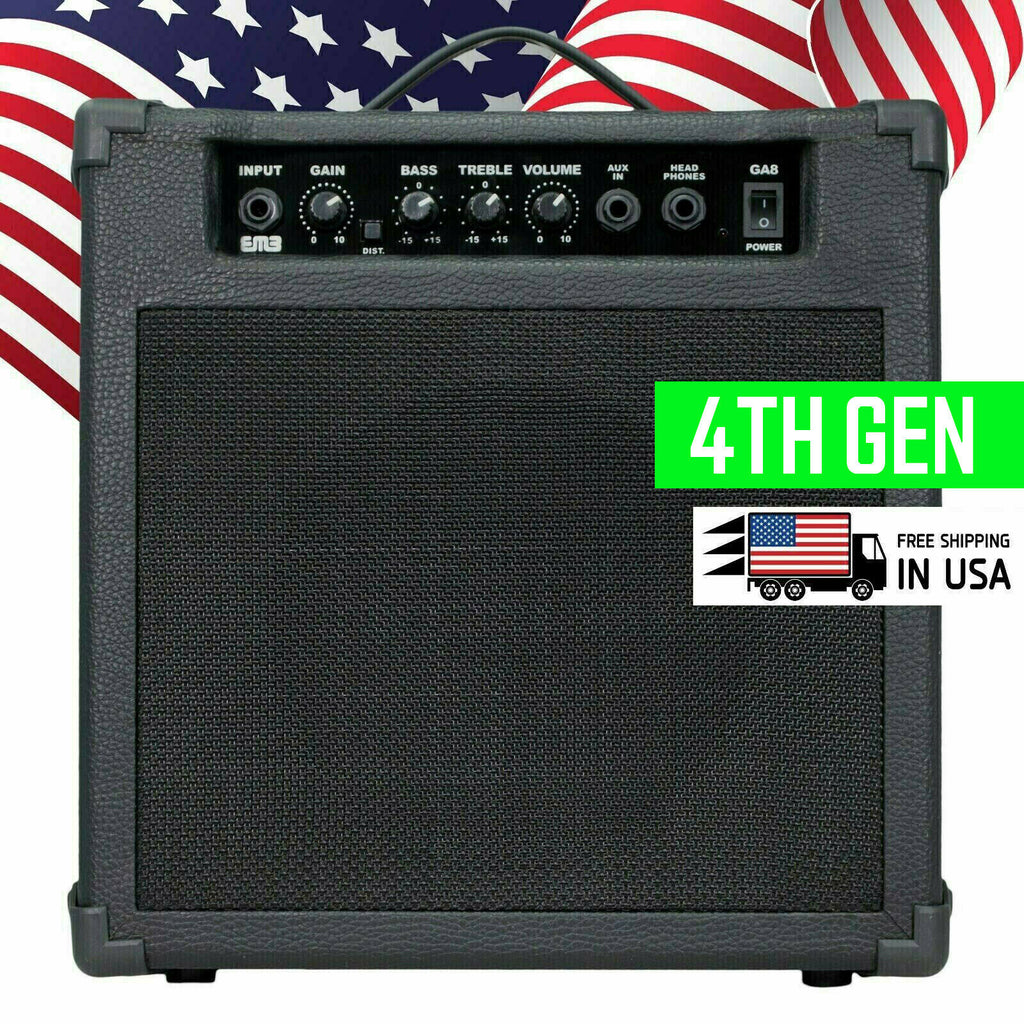 EMB 300W RMS Electric Guitar Amplifier Speaker Powerful Cabinet w/ AUX - 4TH GEN - Sellabi