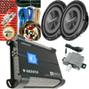 2x Pioneer TS-A3000LS4 12" 3000 Watts Subwoofer + Amplifier 3000W + 4 Gauge Kit - Sellabi