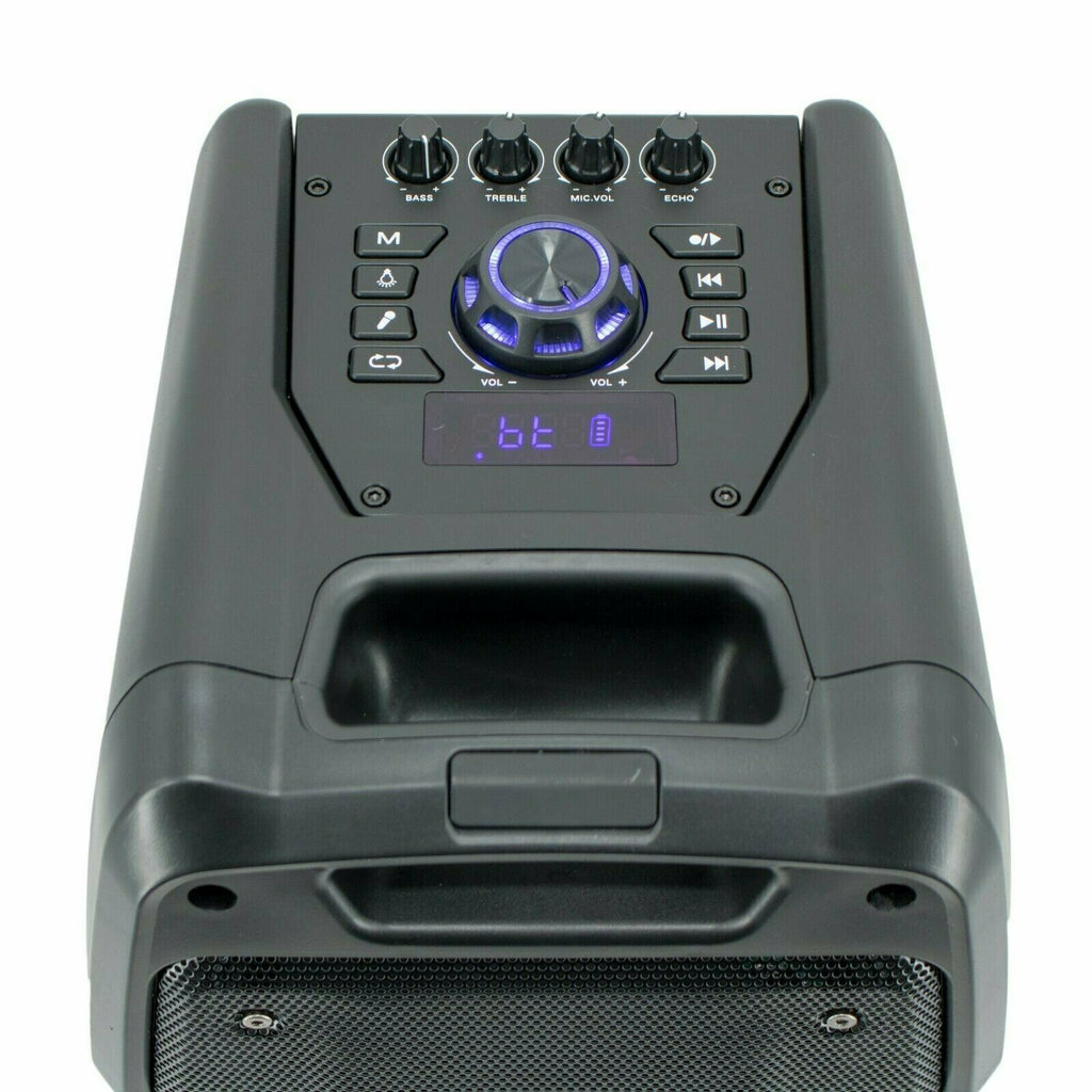 EMB PKL1700 800 Watt Karaoke Portable PA  DJ Speaker w/ MIC, USB, SD, Bluetooth - Sellabi