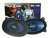 SoundXtreme DA-146 2-Way 295 Watts MAX Power 4x6" Coaxial Car Speakers - Pair - Sellabi
