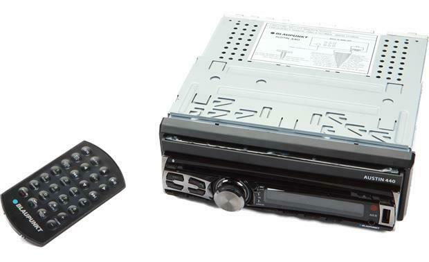 BLAUPUNKT AUS440 7" 1-DIN DVD Receiver w/ Bluetooth AUSTIN 440 + Rear Cam 95BK - Sellabi