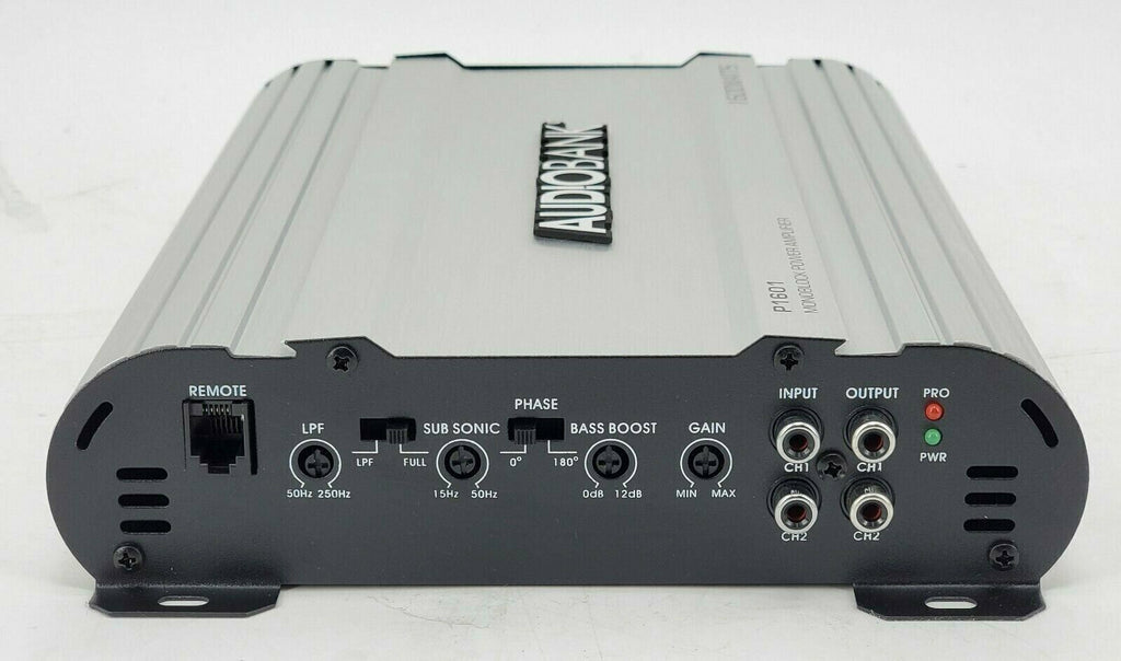 Audiobank Monoblock 1600 WATTS Amp Class AB Car Audio Stereo Amplifier P1601 - Sellabi