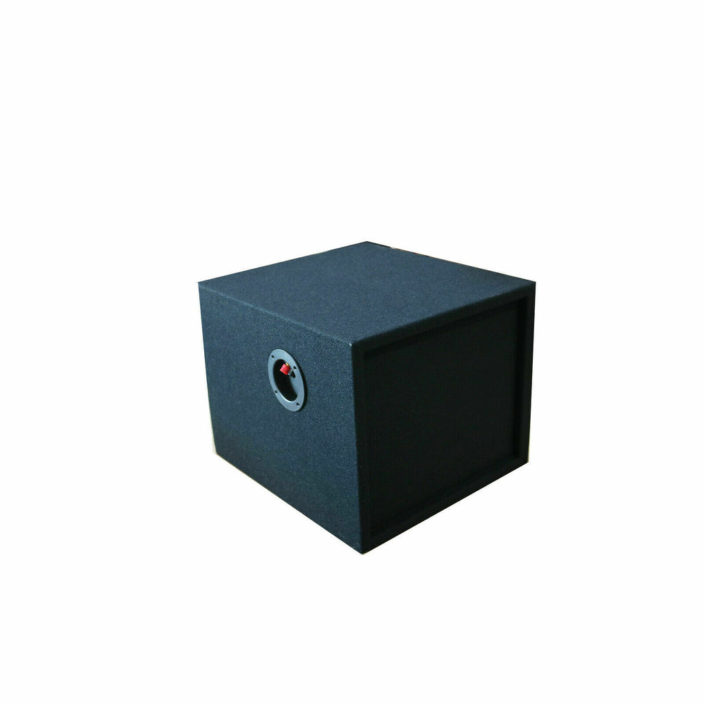 2x 10" Single Ported L7 L5 KICKER Vented Square Box Subwoofer Enclosure 1" MDF - Sellabi