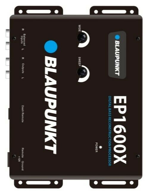 Blaupunkt EP1600X Digital Car Audio Bass Processor Base Note Resonator Black - Sellabi