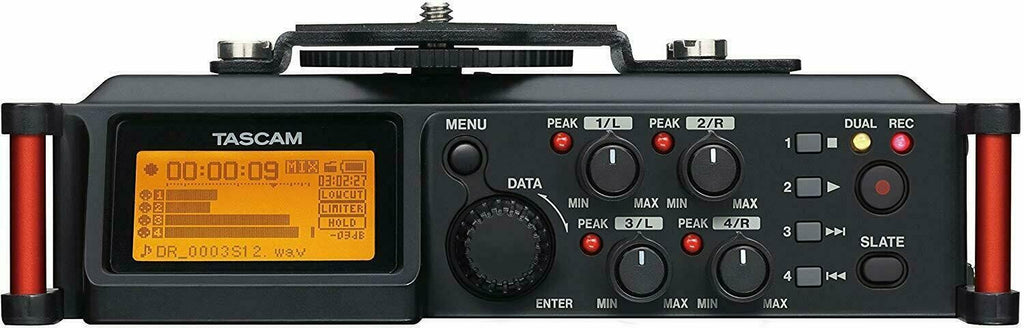 Tascam DR-70D 4-Track Portable Audio Recorder for DSLR Camera - Sellabi