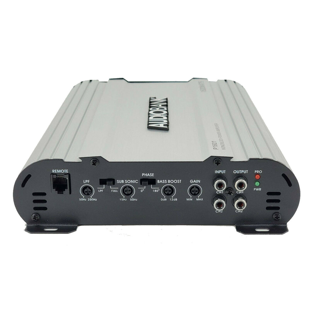 Hifonics HFX12D4BK 800W 12" 4 Ohm DVC Subwoofer + Amplifier 1600W + 8 Gauge Kit - Sellabi