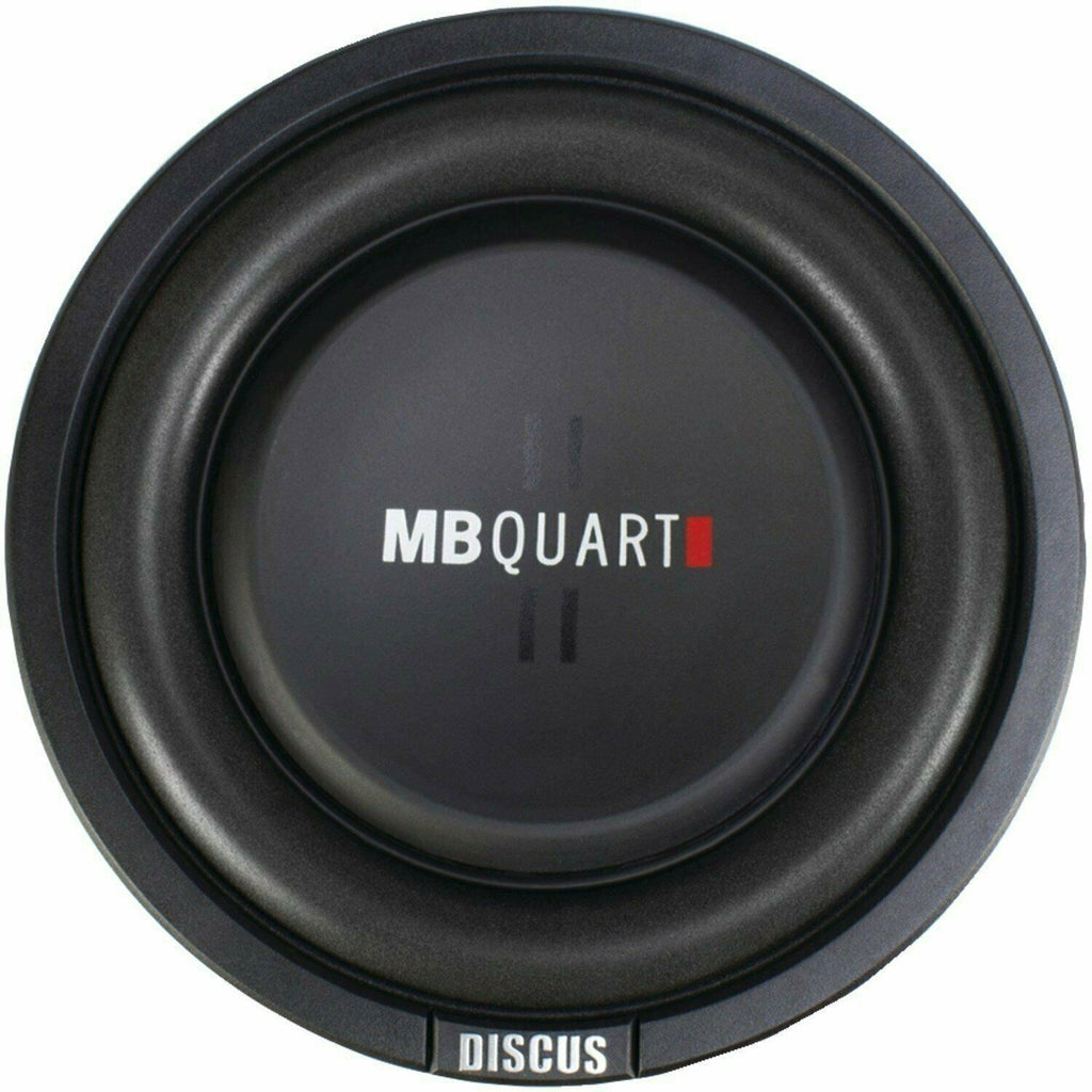 MB Quart 2x DS1-204 Discus Series 400-Watt Shallow Subwoofers - 1 Pair - Sellabi