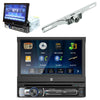 Dual XDVD176BT 7" Bluetooth 1-Din DVD Receiver Motorized Touchscreen + CAM-95CH - Sellabi