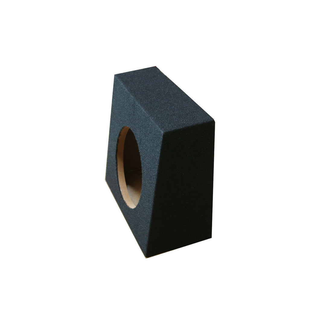 1x Single Sub Speaker Truck Subwoofer Box 10" Sealed Woofer Enclosure 1" MDF - Sellabi