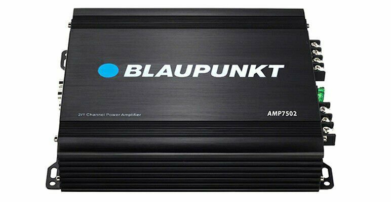 Blaupunkt AMP7502 750 Watts 2-Channel Full Range Amplifier + 8 Gauge 1500W RED - Sellabi