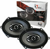 2x Audiotek K7 380W 6x8" 4-Way Mylar Dome Tweeter Powerful Stereo Speaker K68.4S - Sellabi