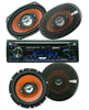 Gravity AGR-S209BT 1-Din Car Stereo Receiver + 4x Audiobank 6.5" & 6x9" Speakers - Sellabi