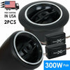 New Pair SoundXtream TW15 300 Watt 1" Micro-Dome Swivel-Mount Car Stereo Tweeter - Sellabi