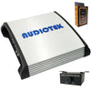 Audiotek AT-1600M 1 Channel 1600W Monoblock Car Amplifier + Gravity Phone Holder - Sellabi