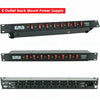 EMB EBW8 8 Outlet Rack Mount Power Supply AC 110V/220V Outlet Surge Protector - Sellabi