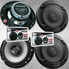 4x Kenwood Car Audio KFC-1666S 300 Watts 6.5" 2-Way Neodymium Coaxial Speakers - Sellabi