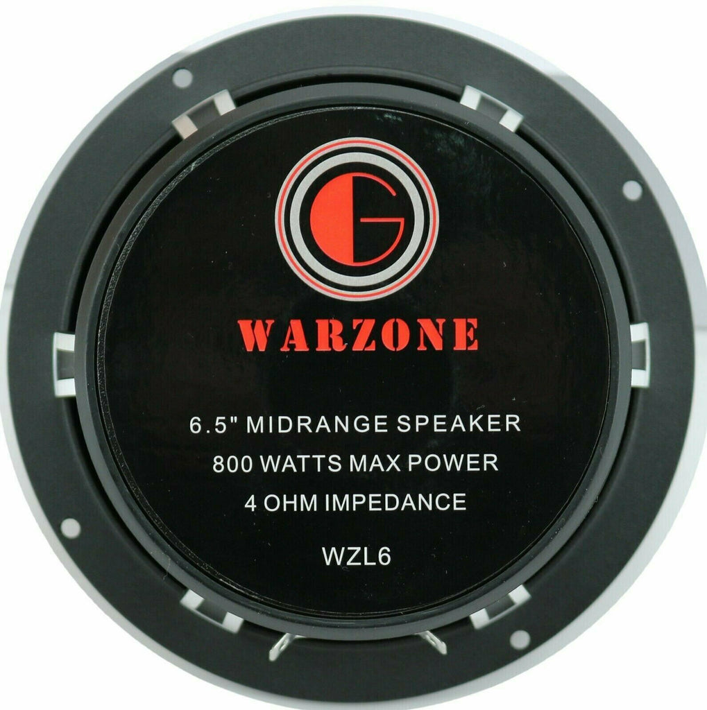 Gravity WZL6 6.5? Midrange Bullet Loud Speaker 800w 4 ohm Car Audio speaker  x1 - Sellabi