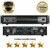 EMB 7500 Watts 2 Channel Professional Power Amplifier EB7500PRO AMP DJ PA Stereo - Sellabi