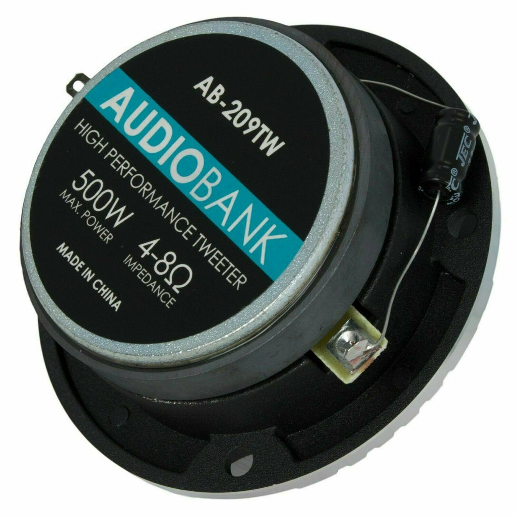 (4x) Audiobank  3.8" Super Tweeters Car Pro Home Audio  500 Watt max 2 Pairs - Sellabi