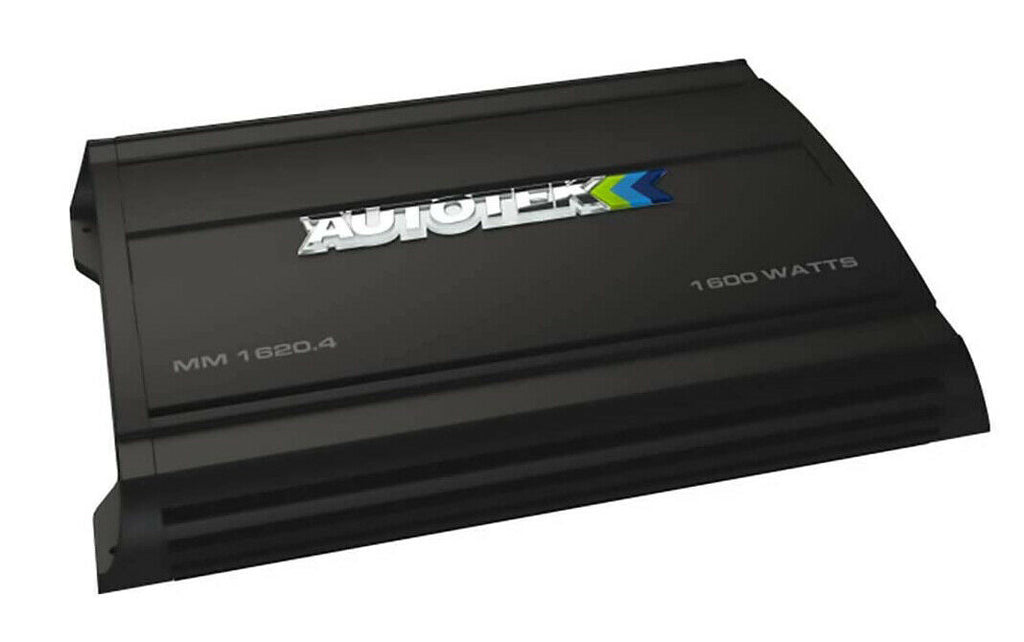 Autotek MM1620.4 Mean Machine 1600 Watt 4 Channel Bridgeable Car Audio Amplifier - Sellabi