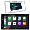 JVC DVD Receiver 6.8" Touchscreen Apple CarPlay Android Auto KW-V66BT + XV30 Cam - Sellabi