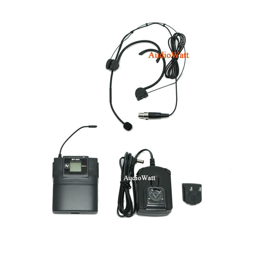 Electro-Voice R300 Headworn Lavalier Dynamic Wireless Microphone System in Case - Sellabi