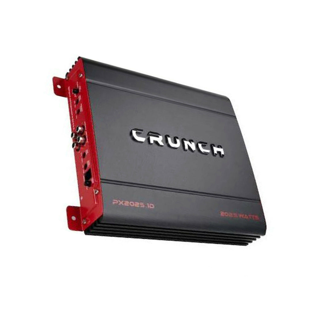 CRUNCH PX-2025.1D Crunch 2000 Watts Power X Mono Audio Amplifier + 4 Ga Amp Kit - Sellabi