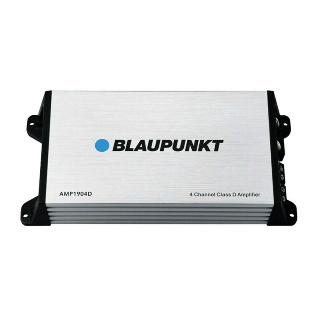 Blaupunkt AMP1904D 4 Channel 1800 Watts Universal Car Amplifier Class D + KIT - Sellabi