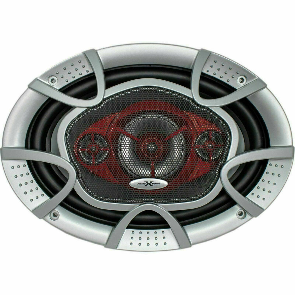 4x SoundXtreme ST-694 6x9" 4-Way 520W Car Audio Stereo Coaxial Speakers - Sellabi