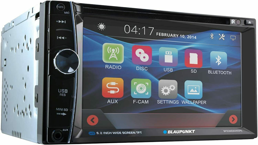 BLAUPUNKT BPDDMEM440SPK 6.2" 2 DIN TOUCHSCREEN DVD + 4X SPEAKERS 6.5" 720 WATTS - Sellabi