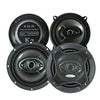 Audiotek K7 K-65.4 6.5" 400W 3-WAY + K-55.3S 5.25" 280W 3-WAY Car Speakers - Sellabi