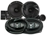 2x Power Acoustik EF-60C 6.5” Component + EF-694 6x9″ Full-Range Speakers - Sellabi