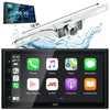 JVC KW-M56BT 6.8" DIGITAL MULTIMEDIA STEREO APPLE CARPLAY ANROID W/ REAR CAM 95C - Sellabi