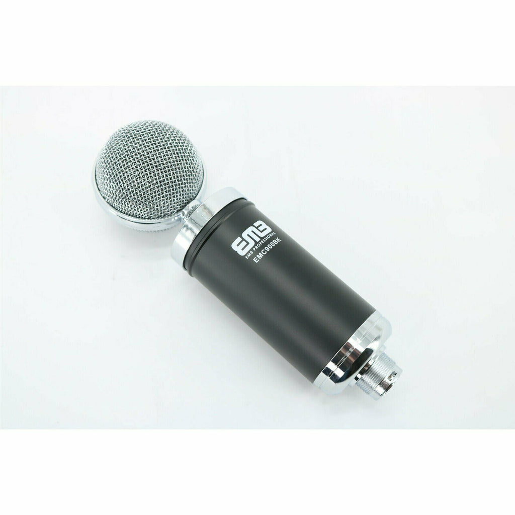 EMC900 Multi-Pattern Large Diaphragm Condenser Project Studio Microphone Black - Sellabi