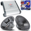 2x Rockford Fosgate R2D4-12 1000W 12 inch SoundXtreme ST-1000.2 2000W Amp + Kit - Sellabi