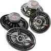 2x Crunch CS653 6.5" 300W + 2x CS693 6"x9" 400W  + 2x CS35CX 3.5" 150W Speakers - Sellabi