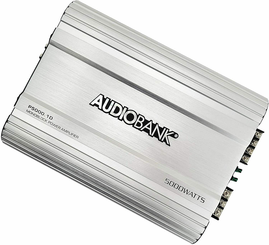 Audiobank P5000.1D  5000 Watt D CLASS Monoblock Car Amplifier  2/4 Ohm Stable - Sellabi