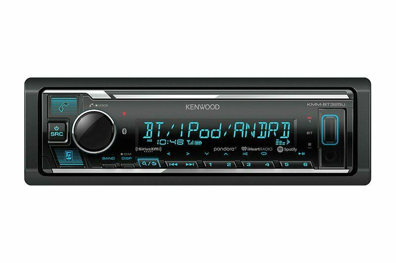 KENWOOD KMM-BT325U MOSFET BLUETOOTH DIGITAL STEREO RECEIVER - FRONT USB/ AUX IN - Sellabi