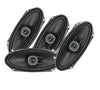 4x  Pioneer TS-A4103 4"x10" 2Way 120 W/Pair Max Power Rear Deck Mount Speaker - Sellabi