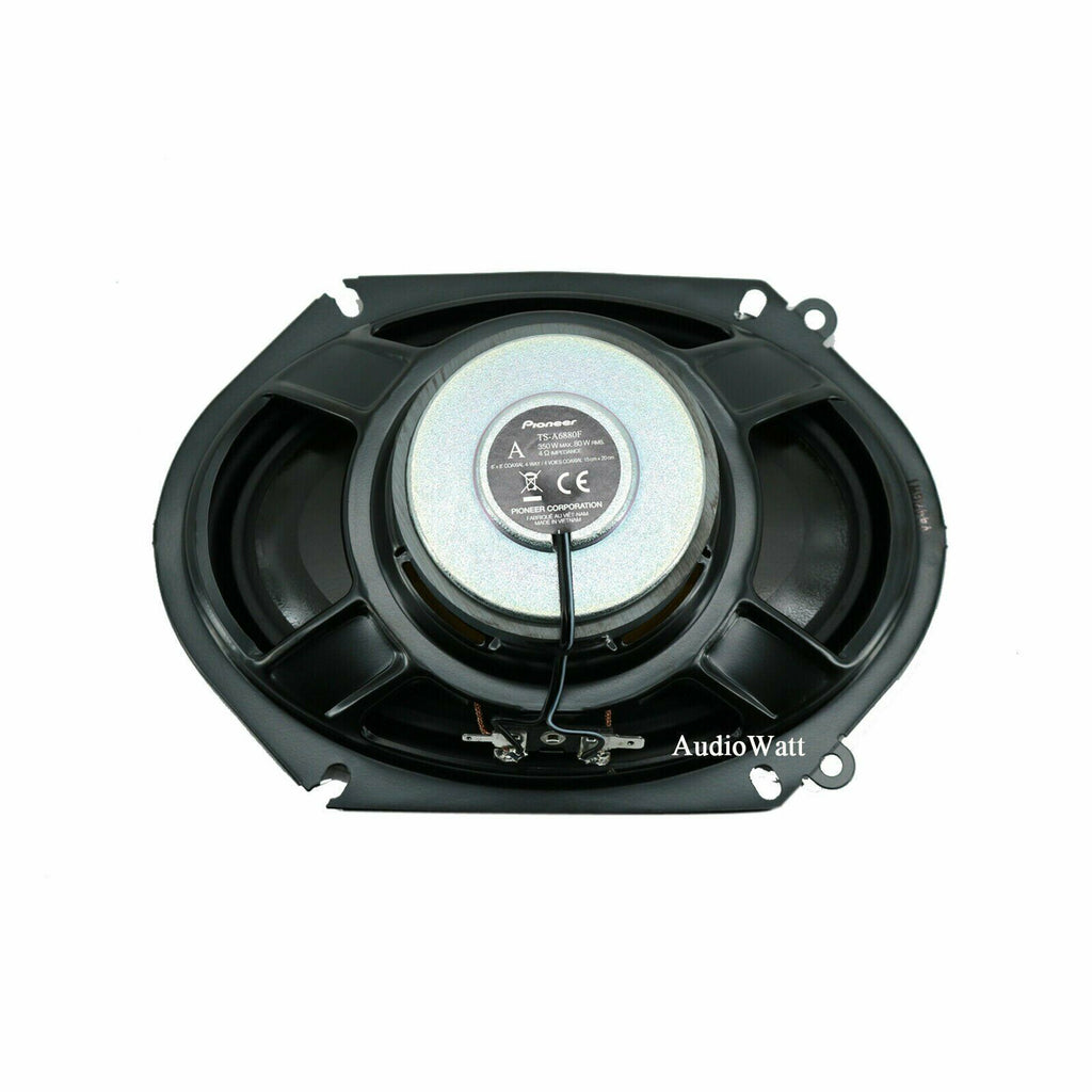 4 x PIONEER TS-A6880F 6 x 8" 4-WAY CAR AUDIO COAXIAL SPEAKERS 350W MAX - Sellabi