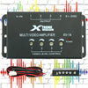 Xtreme 75-Ohms 4-Channel Car Video Signal Amplifier for Multi-Monitor System - Sellabi