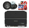 1x Kenwood KFC-W2541 10" 1300W Subwoofer, KAC-PS702EX  Power Amp & 8GA Amp Kit - Sellabi