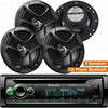 Pioneer DEH-S6200BS 1-DIN CD Player Bluetooth + 4x JVC CS-J620 6.5" 300W Speaker - Sellabi