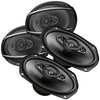 4x Pioneer TS-A6977S 6" x 9" 650 Watts 4 Ohms 4-Way Car Audio Coaxial Speakers - Sellabi