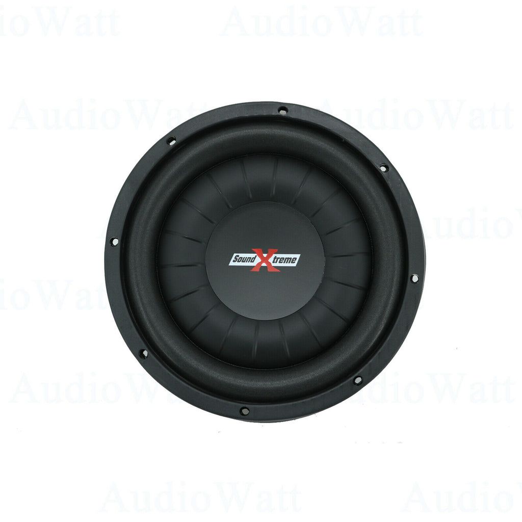 4x SoundXtreme 12" 4000W Car Audio Shallow/Slim Subwoofer Power Sub Woofer Audio - Sellabi