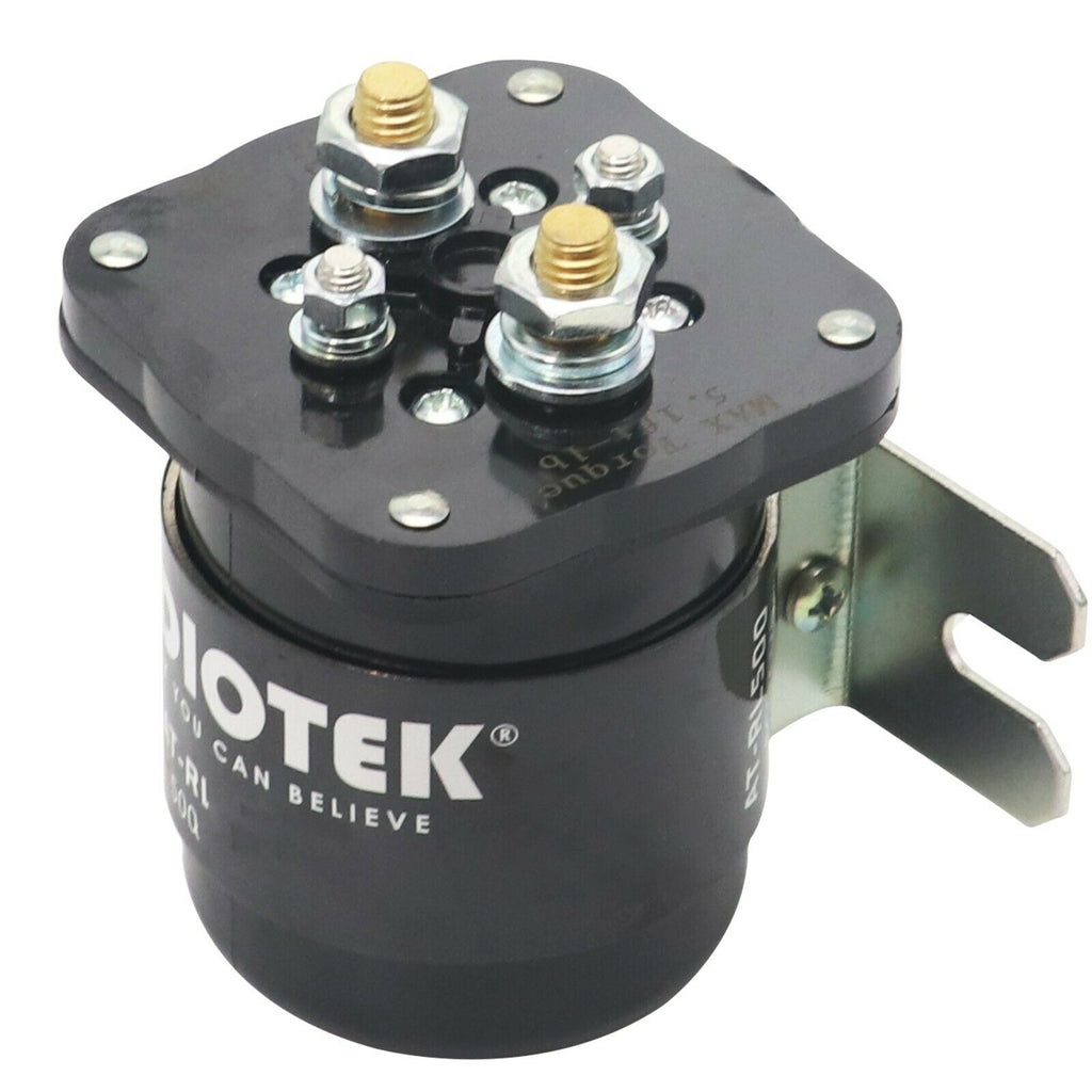 2xAudiotek 200-Amp Relay 12V Continuous Duty Solenoid Battery Isolator & Rodgers - Sellabi