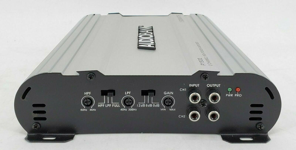 Audiobank 2 Channels 1500 WATTS Bridgedable Car Audio Stereo Amplifier P1502 - Sellabi