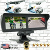 2x 95BK-95CH Waterproof Night Cam + 4.3" Double Screens Vehicle Security System - Sellabi